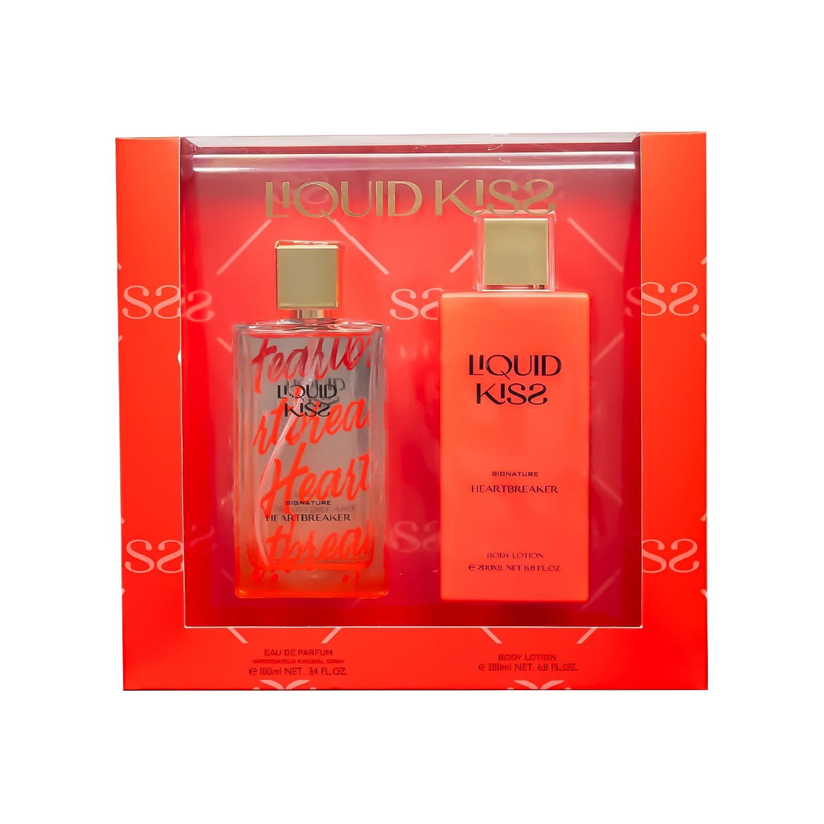 LIQUID KISS Mist & Lotion Set for Women Body Mist Gift Sets 3.4 oz Eau de Parfum Spray 6.8oz Body Lotion HEARTBREAKER 2Pc
LIQUID KISS Mist & Lotion Set for Women Body Mist Gift Sets 3.4 oz Eau de Parfum Spray 6.8oz Body Lotion HEARTBREAKER 2Pc