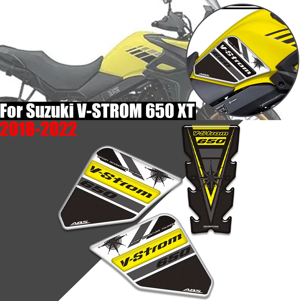 For V-STROM 650XT 2018 - 2022 Motorcycle Fuel Tank Pad Sticker Moto Epoxy resin Decals VSTROM650XT VSTROM DL 650 XT
For V-STROM 650XT 2018 - 2022 Motorcycle Fuel Tank Pad Sticker Moto Epoxy resin Decals VSTROM650XT VSTROM DL 650 XT