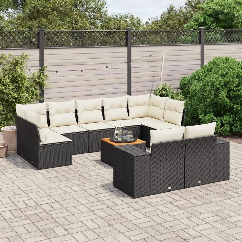 Large Black PE Rattan Garden Sofa Set Ergonomic Outdoor Furniture Comfortable Seating for Patio Balcony UV Resistant
Large Black PE Rattan Garden Sofa Set Ergonomic Outdoor Furniture Comfortable Seating for Patio Balcony UV Resistant