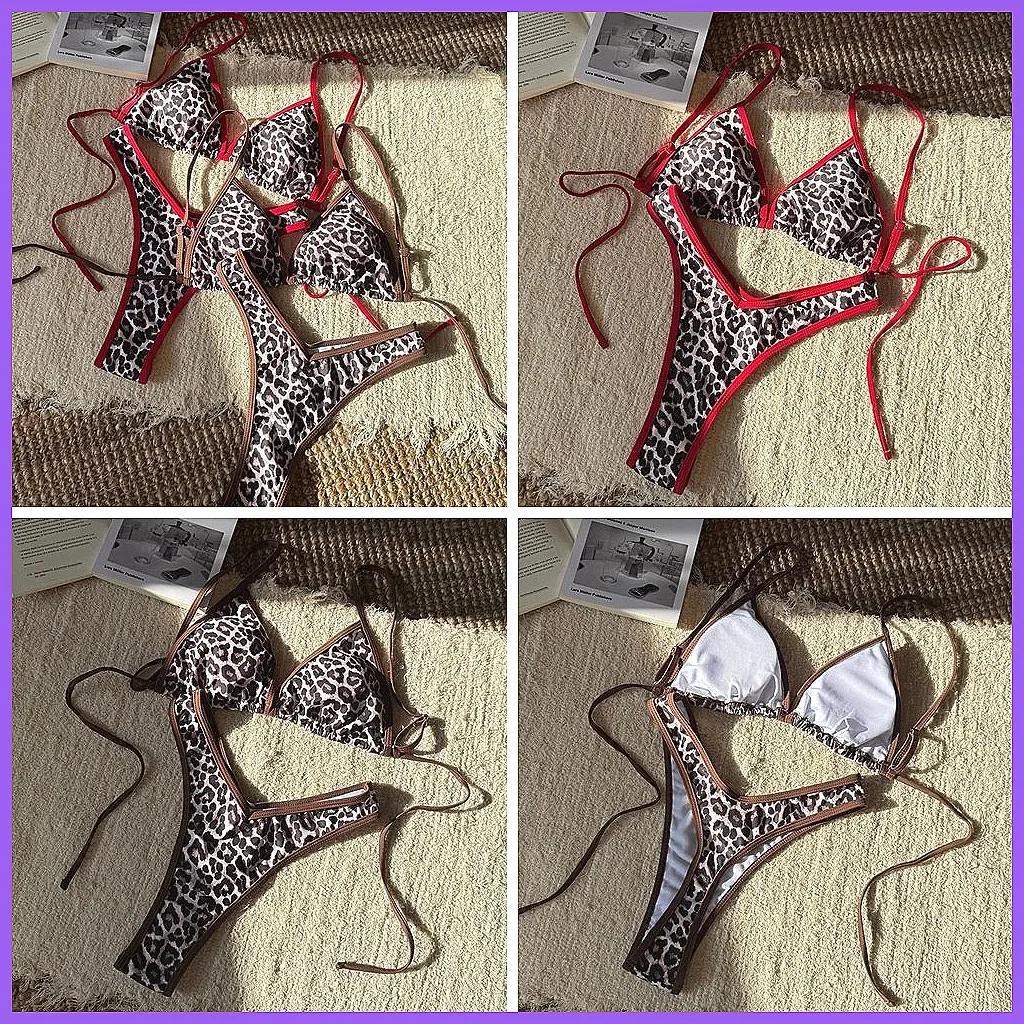 Сексуальный комплект бикини с леопардовым принтом 2026: Бразильский купальник пуш-ап для женщин, пляжная одежда
Сексуальный комплект бикини с леопардовым принтом 2026: Бразильский купальник пуш-ап для женщин, пляжная одежда