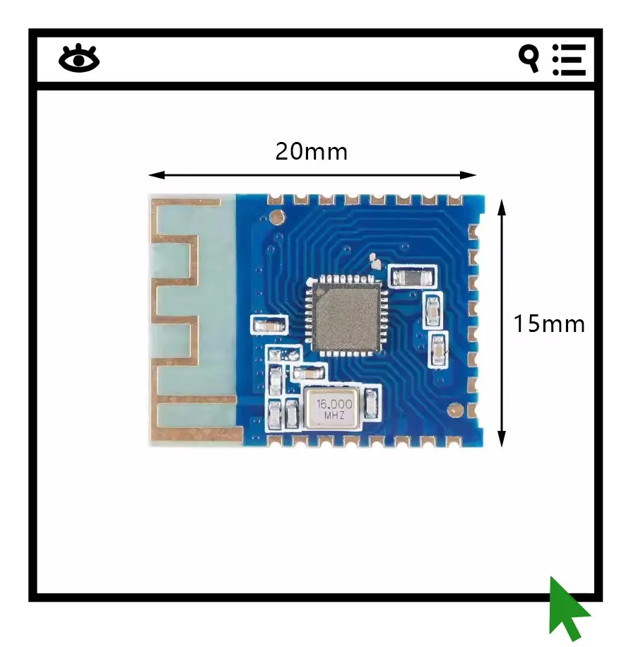 2 шт. JDY-23 Модуль Bluetooth 5.0 BLE5.0 для последовательной прозрачной передачи данных CC2541 Slave
2 шт. JDY-23 Модуль Bluetooth 5.0 BLE5.0 для последовательной прозрачной передачи данных CC2541 Slave