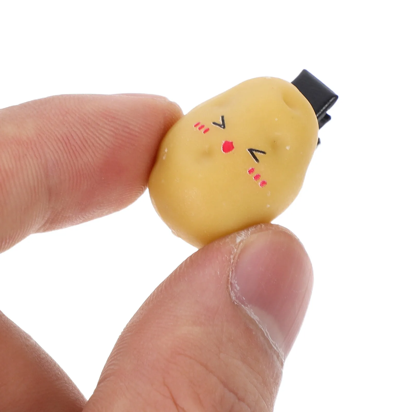 10pcs Potato Hair Clips Funny Realistic Fake Vegetables Accessories Food Ear Muffs Durable Students Lifelike Veggie Toys
10pcs Potato Hair Clips Funny Realistic Fake Vegetables Accessories Food Ear Muffs Durable Students Lifelike Veggie Toys