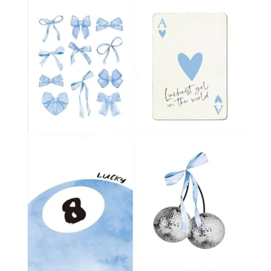 4Pack Light Blue Bow Diamond Art Kits for Adults Beginners, Full Cute DIY Preppy 5D Girls Diamond Painting Kits, Paint by Diamo
4Pack Light Blue Bow Diamond Art Kits for Adults Beginners, Full Cute DIY Preppy 5D Girls Diamond Painting Kits, Paint by Diamo