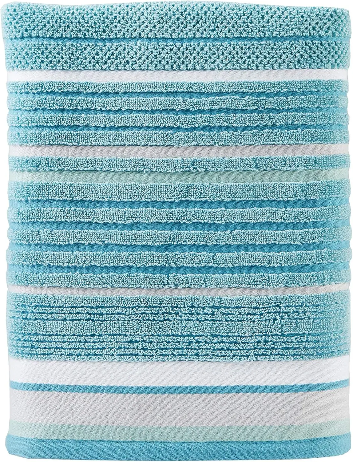 Premium Cotton Bath Towel, 550 GSM, Soft & Absorbent Jacquard Stripe Design in Teal
Premium Cotton Bath Towel, 550 GSM, Soft & Absorbent Jacquard Stripe Design in Teal