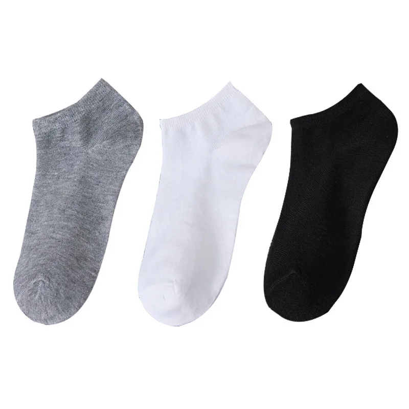 Men's summer classic black and white gray invisible boat socks sweat-absorbing and deodorizing 
Men's summer classic black and white gray invisible boat socks sweat-absorbing and deodorizing