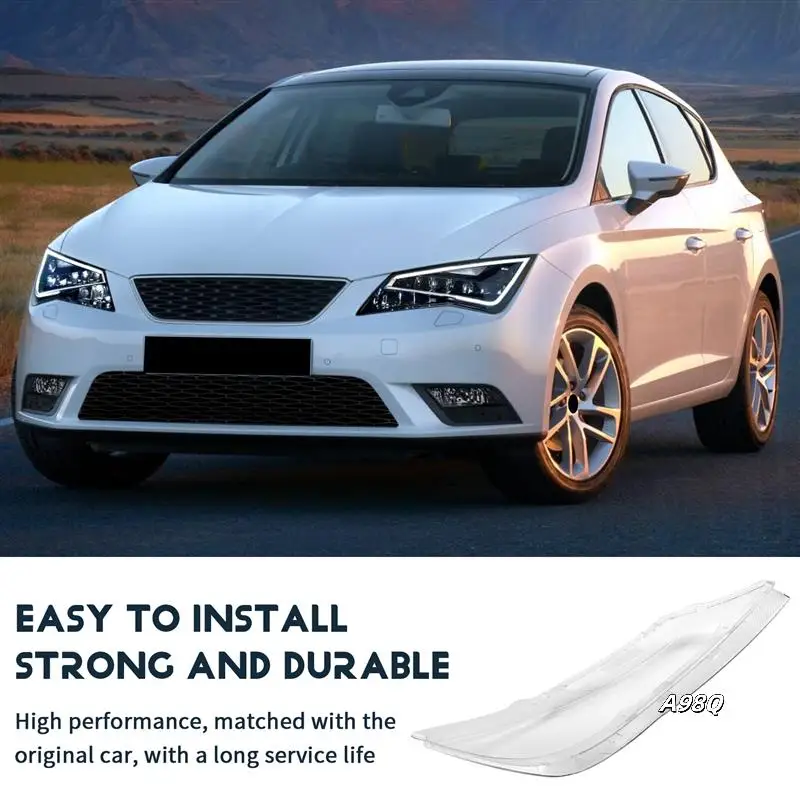 For Seat Leon 2013-2018 Car Headlamp Cover Lens Headlight Shell Plexiglass Lamp Shade Transparent Lampshade
For Seat Leon 2013-2018 Car Headlamp Cover Lens Headlight Shell Plexiglass Lamp Shade Transparent Lampshade