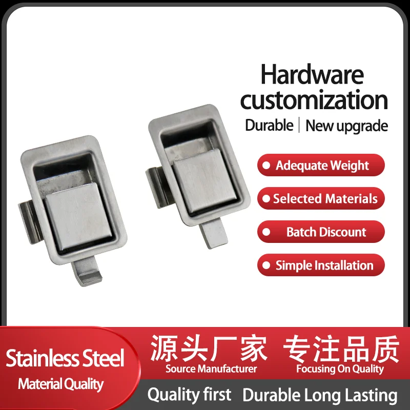 Multi Specification Commercial 304 Stainless Steel Industrial Machinery Equipment Cabinet Door Panel Lock
Multi Specification Commercial 304 Stainless Steel Industrial Machinery Equipment Cabinet Door Panel Lock
