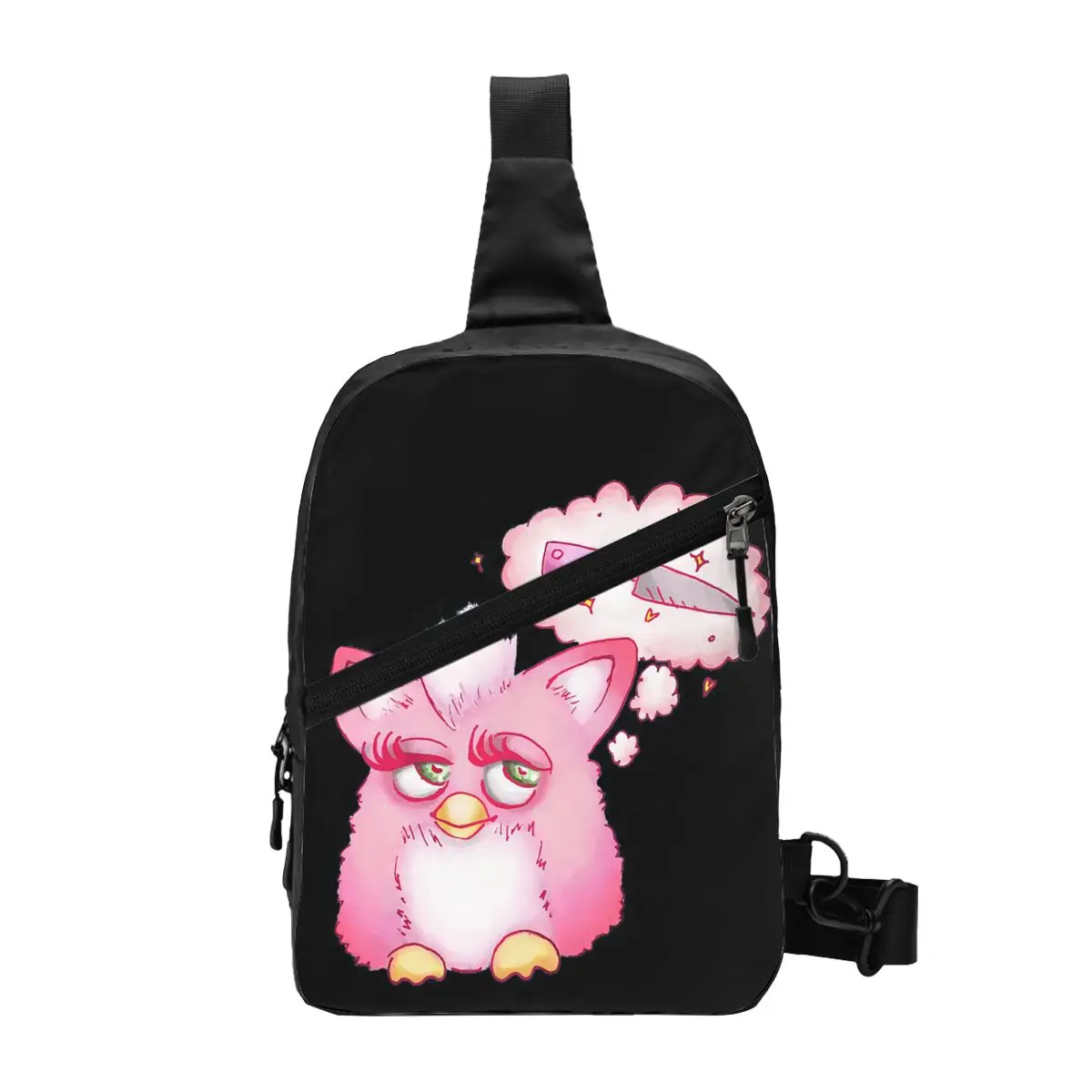 Нагрудная сумка Furby Thoughts, мужской рюкзак через плечо, нагрудная сумка, дорожный походный рюкзак, сумка на плечо
Нагрудная сумка Furby Thoughts, мужской рюкзак через плечо, нагрудная сумка, дорожный походный рюкзак, сумка на плечо