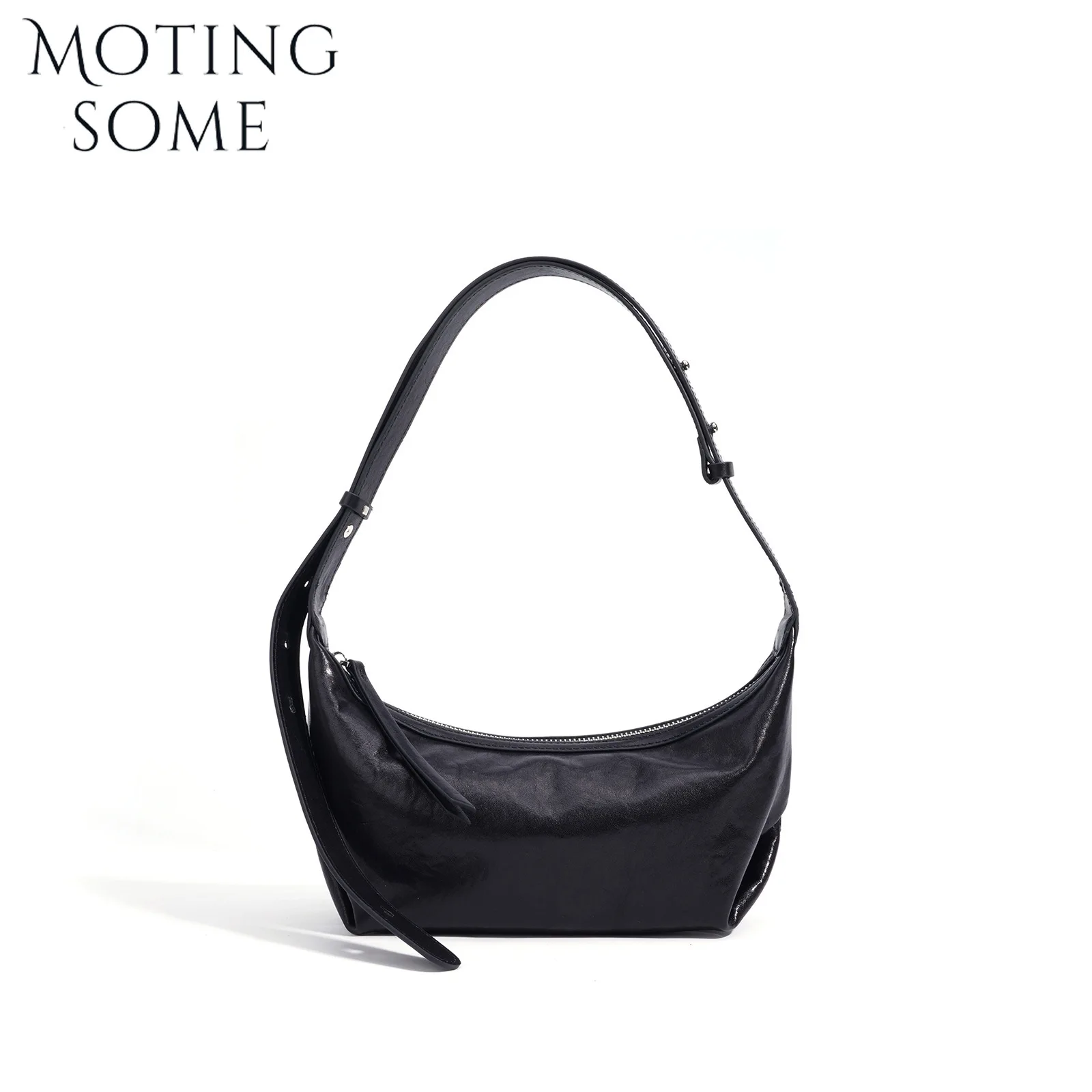 Motingsome Saddle Bags Genuine Leather Shoulder Woman Bag Luxury Designer Calfskin Spring Mini Tote Underarm Purses 2025 New
Motingsome Saddle Bags Genuine Leather Shoulder Woman Bag Luxury Designer Calfskin Spring Mini Tote Underarm Purses 2025 New