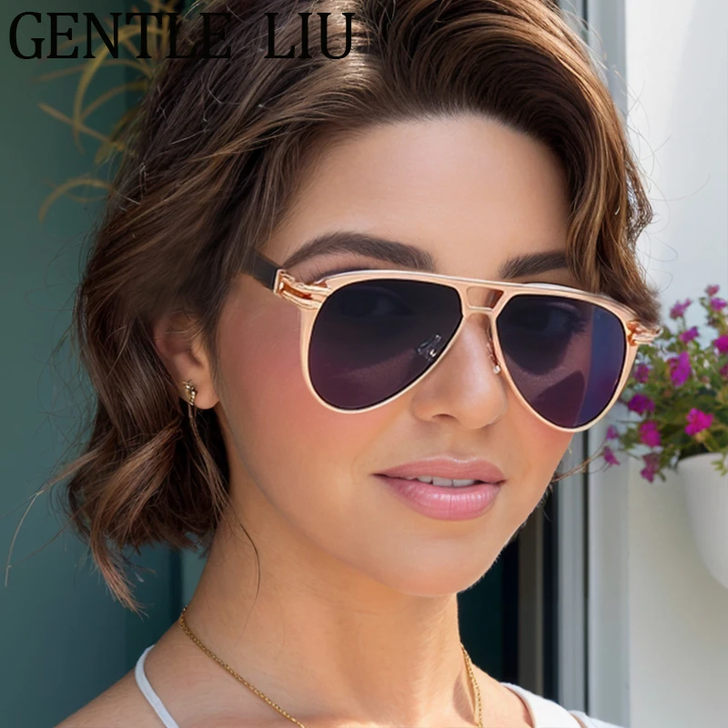2025 Stylish Oval Metal Frame Sunglasses Women Men Luxury Brand Oversized Double Beam Eyewear For Lady Vintage Punk Sun Glasses
2025 Stylish Oval Metal Frame Sunglasses Women Men Luxury Brand Oversized Double Beam Eyewear For Lady Vintage Punk Sun Glasses