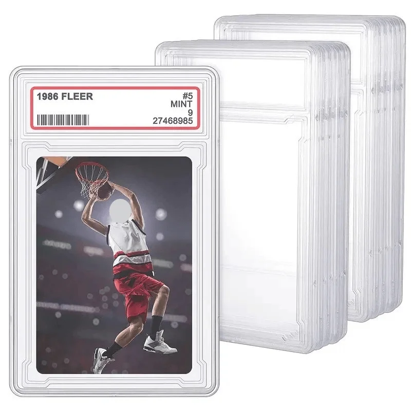 Empty Graded Card Holder for Trading Sports Cards Protector Case Card Clear Baseball Card Holders Display Label Position
Empty Graded Card Holder for Trading Sports Cards Protector Case Card Clear Baseball Card Holders Display Label Position