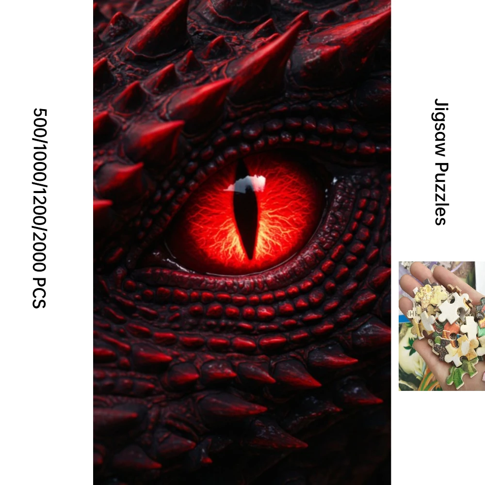 500/1000/1200/2000 PCS Jigsaw Puzzles Dinosaur Eyes Animals Family Activity Games for Bedroom Gameroom Home Decor Gift
500/1000/1200/2000 PCS Jigsaw Puzzles Dinosaur Eyes Animals Family Activity Games for Bedroom Gameroom Home Decor Gift