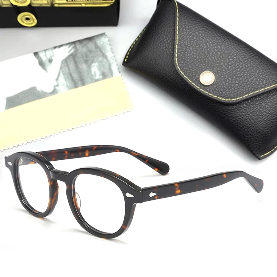 Customized Prescription Glasses Men Frame Johnny Depp Lemtosh Photochromic Anti-Blue Light Myopia Hyperopia Round Eyeglasses
Customized Prescription Glasses Men Frame Johnny Depp Lemtosh Photochromic Anti-Blue Light Myopia Hyperopia Round Eyeglasses