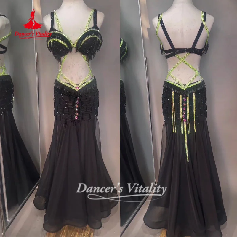BellyDance Costume Customized Advanced Luxury Performance Costumes Oriental Belly Dance Competition Clothing Dance's Vitality
BellyDance Costume Customized Advanced Luxury Performance Costumes Oriental Belly Dance Competition Clothing Dance's Vitality