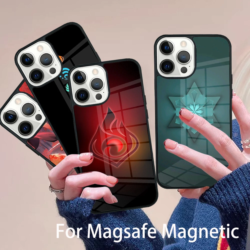 Genshin Impact Phone Case Magesafe Magnetic Wireless Charge Cover For IPhone 16 11 12 13 14 15 Pro Max Plus Mini
Genshin Impact Phone Case Magesafe Magnetic Wireless Charge Cover For IPhone 16 11 12 13 14 15 Pro Max Plus Mini