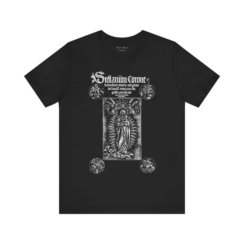 Stellarium Corone, Daniel Hopfer Art Shirt, Religious Iconography T-shirt, Spooky Angel Tshirt, Dark Angel Unisex Jersey Short
Stellarium Corone, Daniel Hopfer Art Shirt, Religious Iconography T-shirt, Spooky Angel Tshirt, Dark Angel Unisex Jersey Short