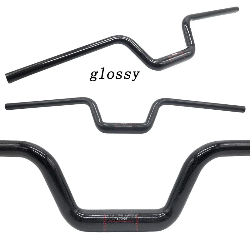 Rise 100mm carbon Handlebar Mountain Bike 31.8mm 580-760mm 3K MTB Handlebarback sweep 9° Bike bicycles frame Parts
Rise 100mm carbon Handlebar Mountain Bike 31.8mm 580-760mm 3K MTB Handlebarback sweep 9° Bike bicycles frame Parts