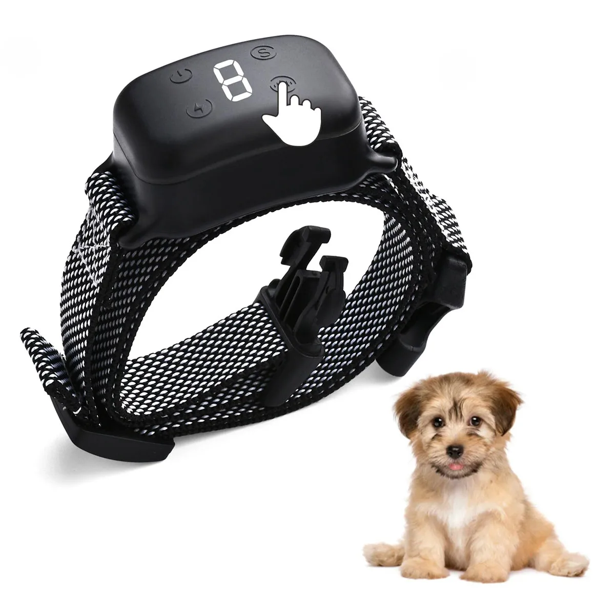 Smart Bark Collar for Large Medium Small Dogs, Anti Barking Device with 4 Training Modes, Bark-Stopping, Rechargeable Dog Collar
Smart Bark Collar for Large Medium Small Dogs, Anti Barking Device with 4 Training Modes, Bark-Stopping, Rechargeable Dog Collar