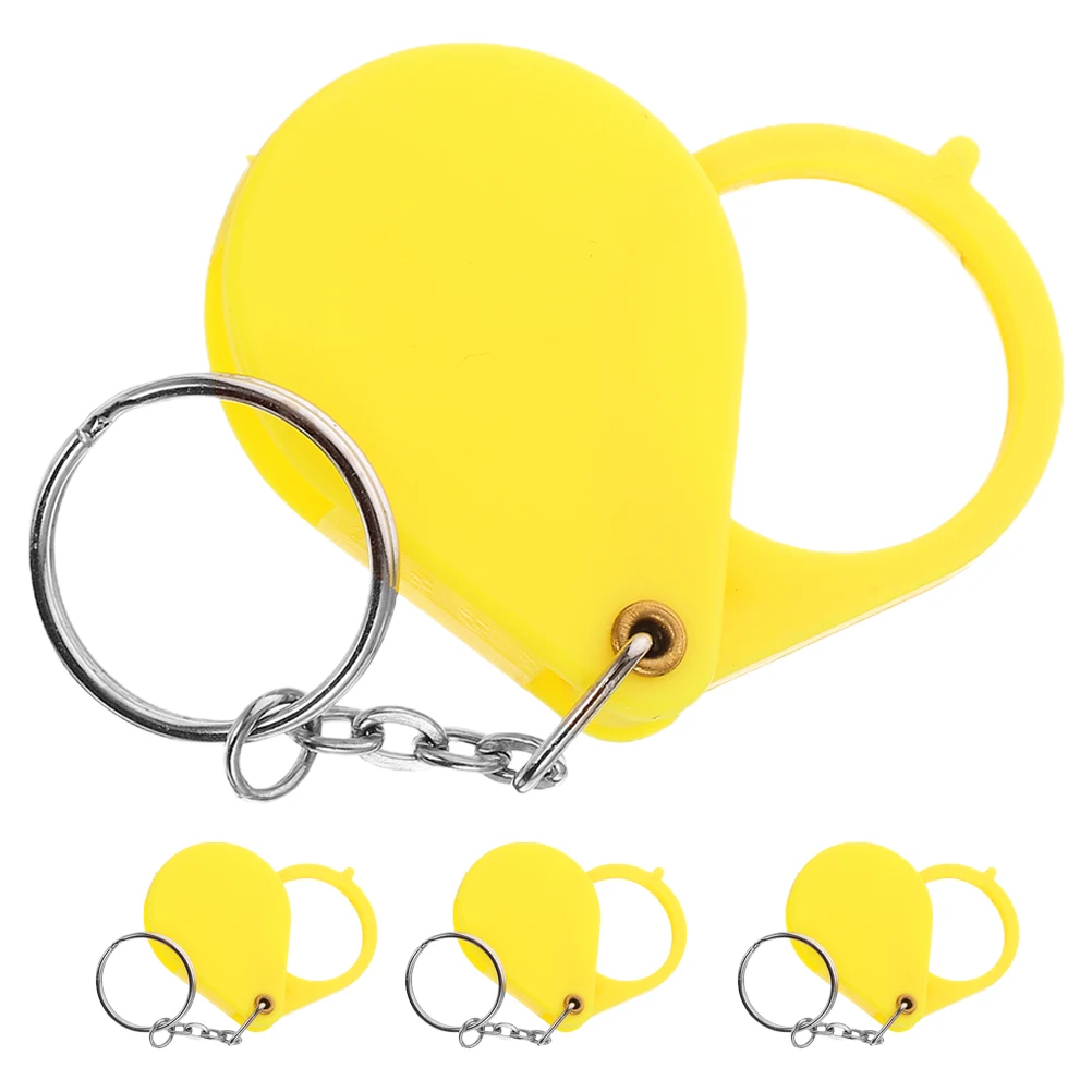 4pcs Keychain Magnifying Glass Portable Mini Plastic Pocket Reading Glasses Foldable Travel Clear Makeup Tool for Rocks
4pcs Keychain Magnifying Glass Portable Mini Plastic Pocket Reading Glasses Foldable Travel Clear Makeup Tool for Rocks