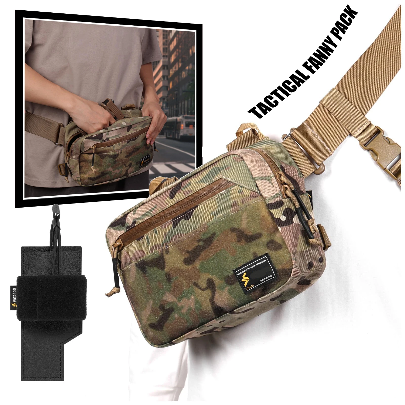 Тактическая поясная сумка, сумка для скрытого ношения CCW с кобурой для пистолета, поясная сумка EDC для стрельбы на открытом воздухе, рыбалки
Тактическая поясная сумка, сумка для скрытого ношения CCW с кобурой для пистолета, поясная сумка EDC для стрельбы на открытом воздухе, рыбалки