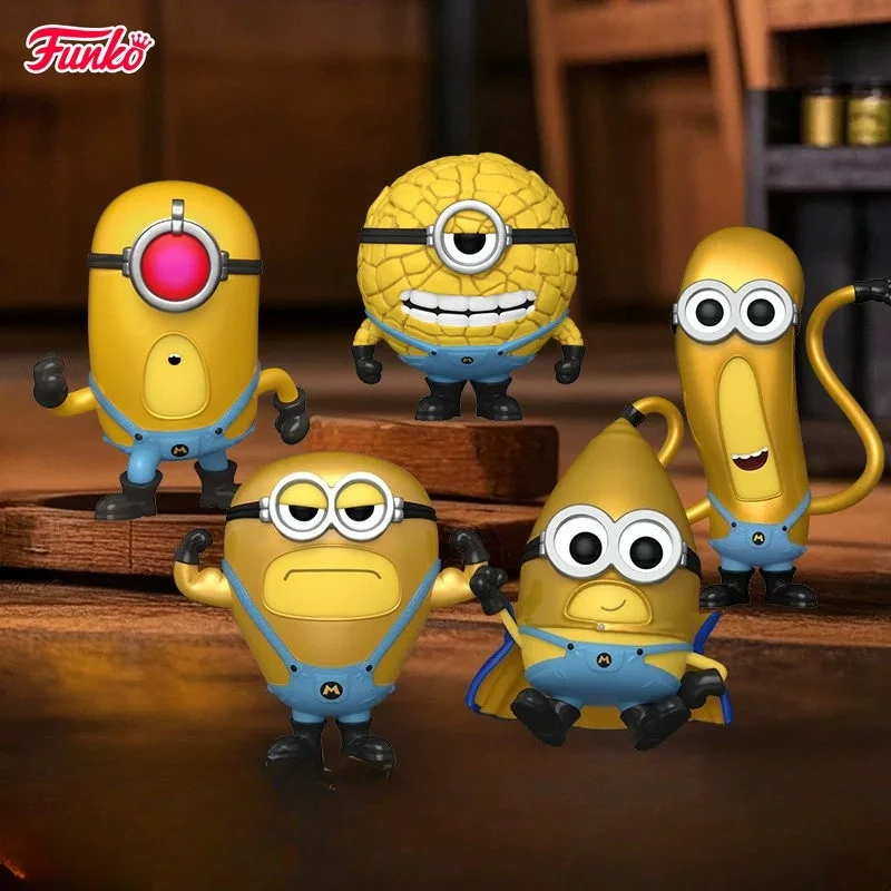 Funko Pop Genuine Despicable Me 4 Minion Dave Gus Jerry Tim Meyer Peripheral Hand-made Ornaments Doll Boy Birthday Gift
Funko Pop Genuine Despicable Me 4 Minion Dave Gus Jerry Tim Meyer Peripheral Hand-made Ornaments Doll Boy Birthday Gift