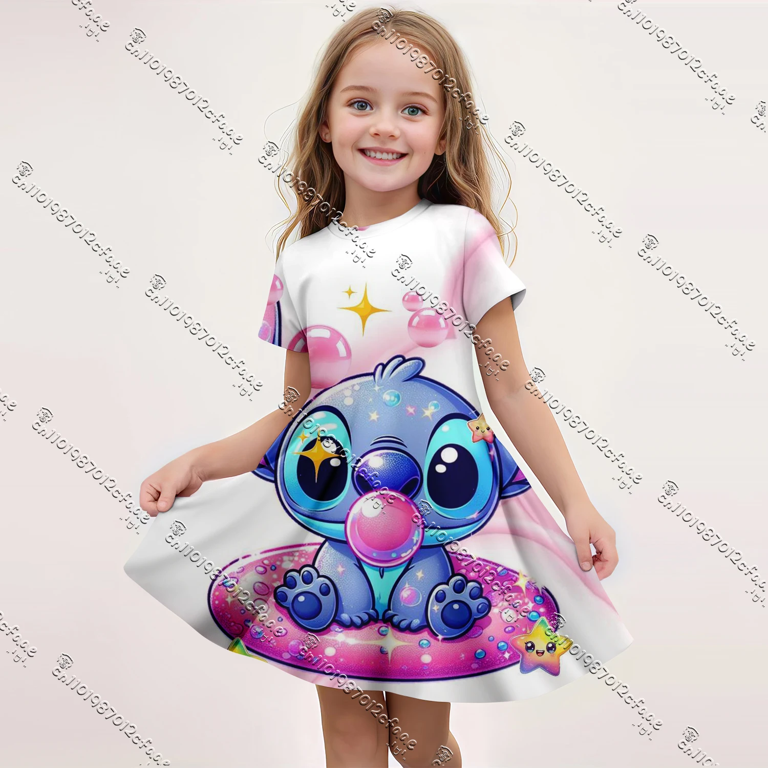2025 Summer New Kids Girls Summer Dress Cute Stitch 3D Print Clothing Short Sleeve Performance Clothes Casual Travel Dress
2025 Summer New Kids Girls Summer Dress Cute Stitch 3D Print Clothing Short Sleeve Performance Clothes Casual Travel Dress