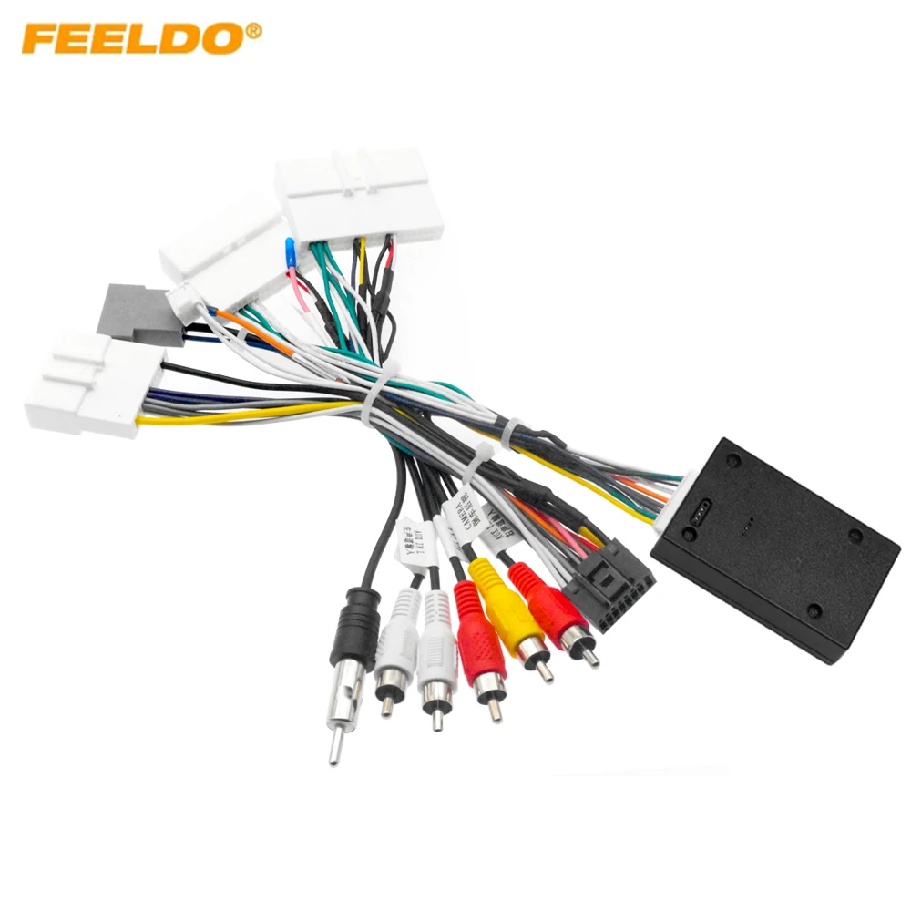 Автомобильный 16-контактный адаптер жгута проводов шнура питания для Nissan Sylphy/Teana/X-Trall (20-22) Установочный головной блок
Автомобильный 16-контактный адаптер жгута проводов шнура питания для Nissan Sylphy/Teana/X-Trall (20-22) Установочный головной блок