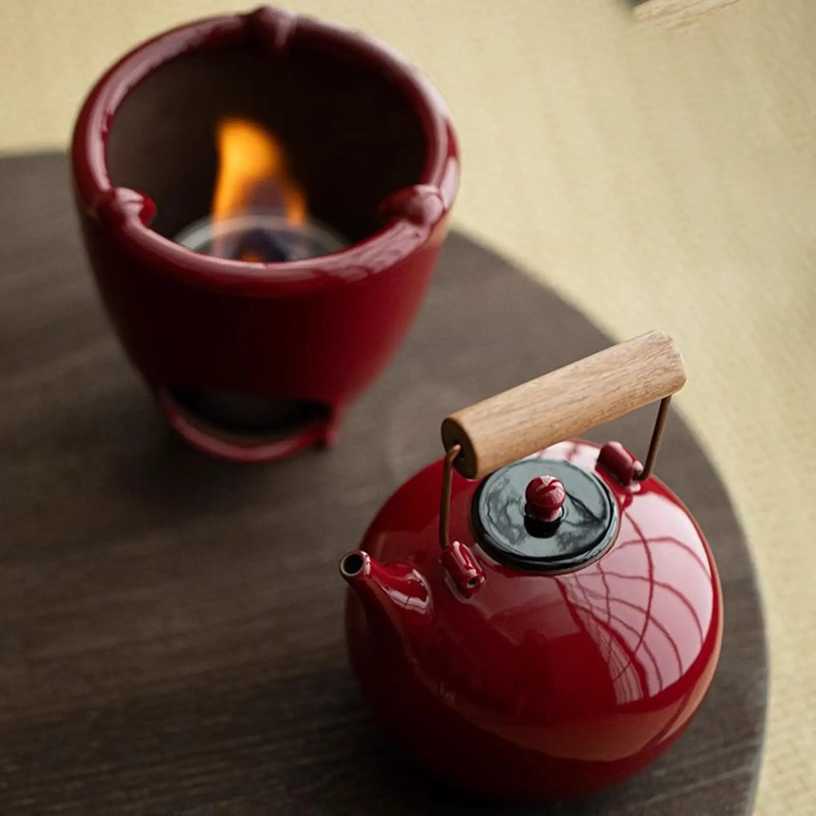 Ceramic Teapot Warmer Heating Drinks Indoor Kitchen Teapot Heater Coffee Milk Tea Warmer for Tea Party Pot Office Travel Yard
Ceramic Teapot Warmer Heating Drinks Indoor Kitchen Teapot Heater Coffee Milk Tea Warmer for Tea Party Pot Office Travel Yard