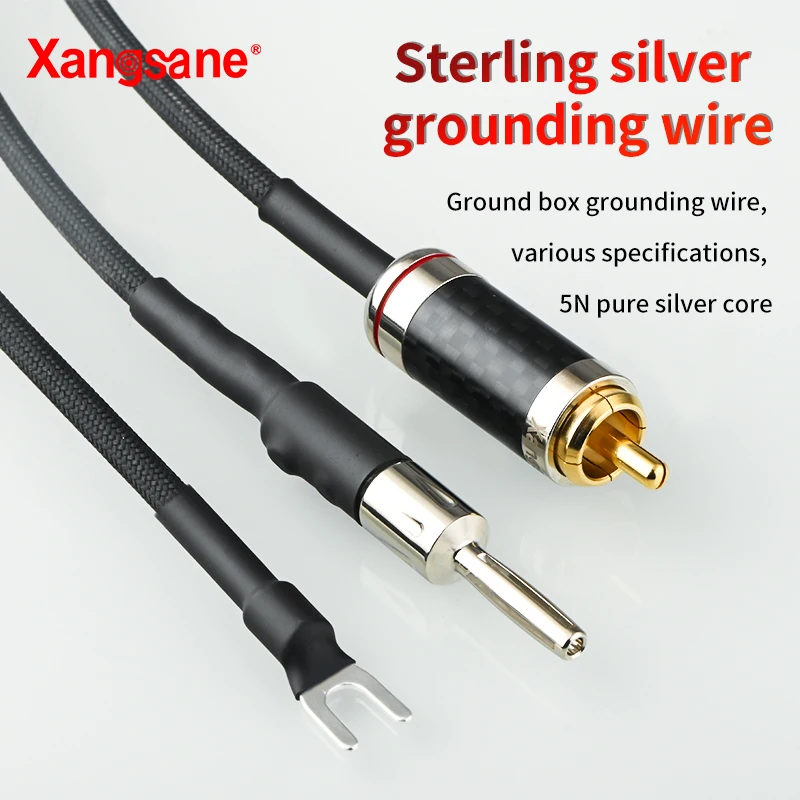 Xangsane 5N audio pure silver ground box grounding wire black glue CD speaker power amplifier computer strengthening ground wire
Xangsane 5N audio pure silver ground box grounding wire black glue CD speaker power amplifier computer strengthening ground wire