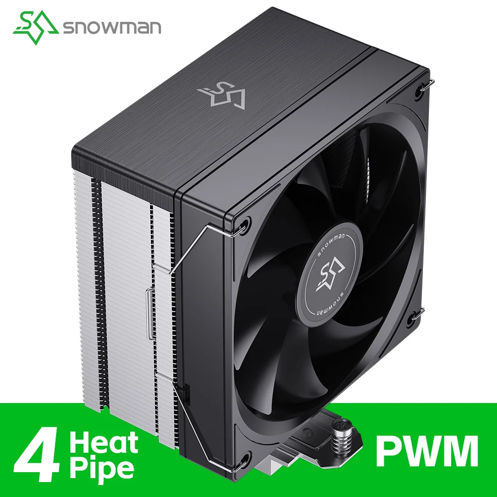 SNOWMAN MT4-SE Air CPU Cooler 4 Heat Pipes CPU fan PC PWM ARGB CPU cooling fan Intel LGA1851 1700 2011 1200 1151 X99 AMD AM5 AM4
SNOWMAN MT4-SE Air CPU Cooler 4 Heat Pipes CPU fan PC PWM ARGB CPU cooling fan Intel LGA1851 1700 2011 1200 1151 X99 AMD AM5 AM4