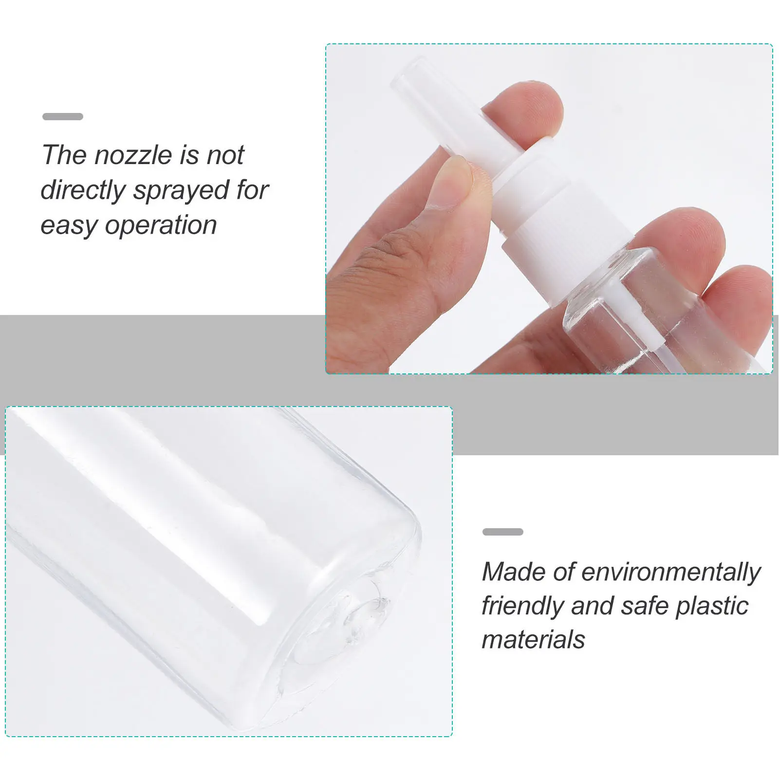 Набор из 2 портативных пластиковых распылителей для промывания носа младенцев, безопасные, без запаха
Набор из 2 портативных пластиковых распылителей для промывания носа младенцев, безопасные, без запаха