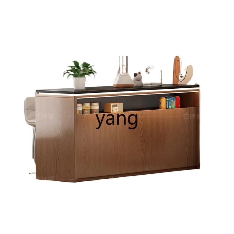 LH leisure small bar table household against the wall rock slab high foot partition wine bar table
LH leisure small bar table household against the wall rock slab high foot partition wine bar table