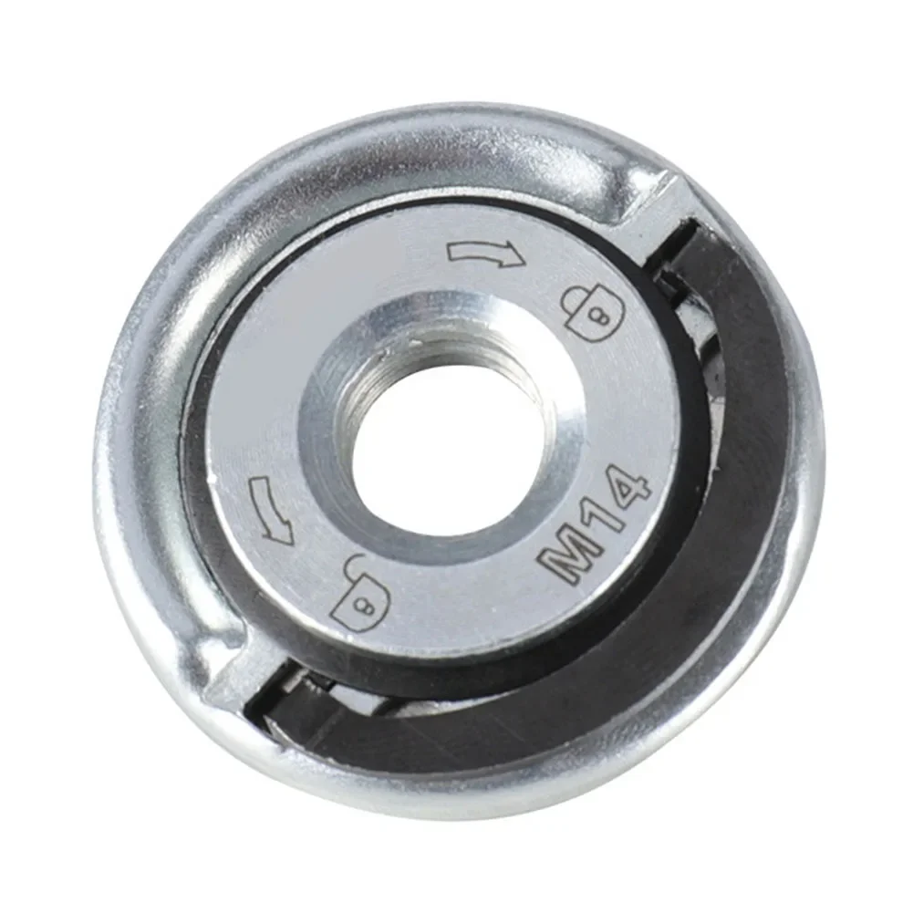 1PCS M14 Thread Angle Grinder Self-Locking Pressing Plate Quick Release Flange Nut Power Chuck Power Tool Accessories
1PCS M14 Thread Angle Grinder Self-Locking Pressing Plate Quick Release Flange Nut Power Chuck Power Tool Accessories