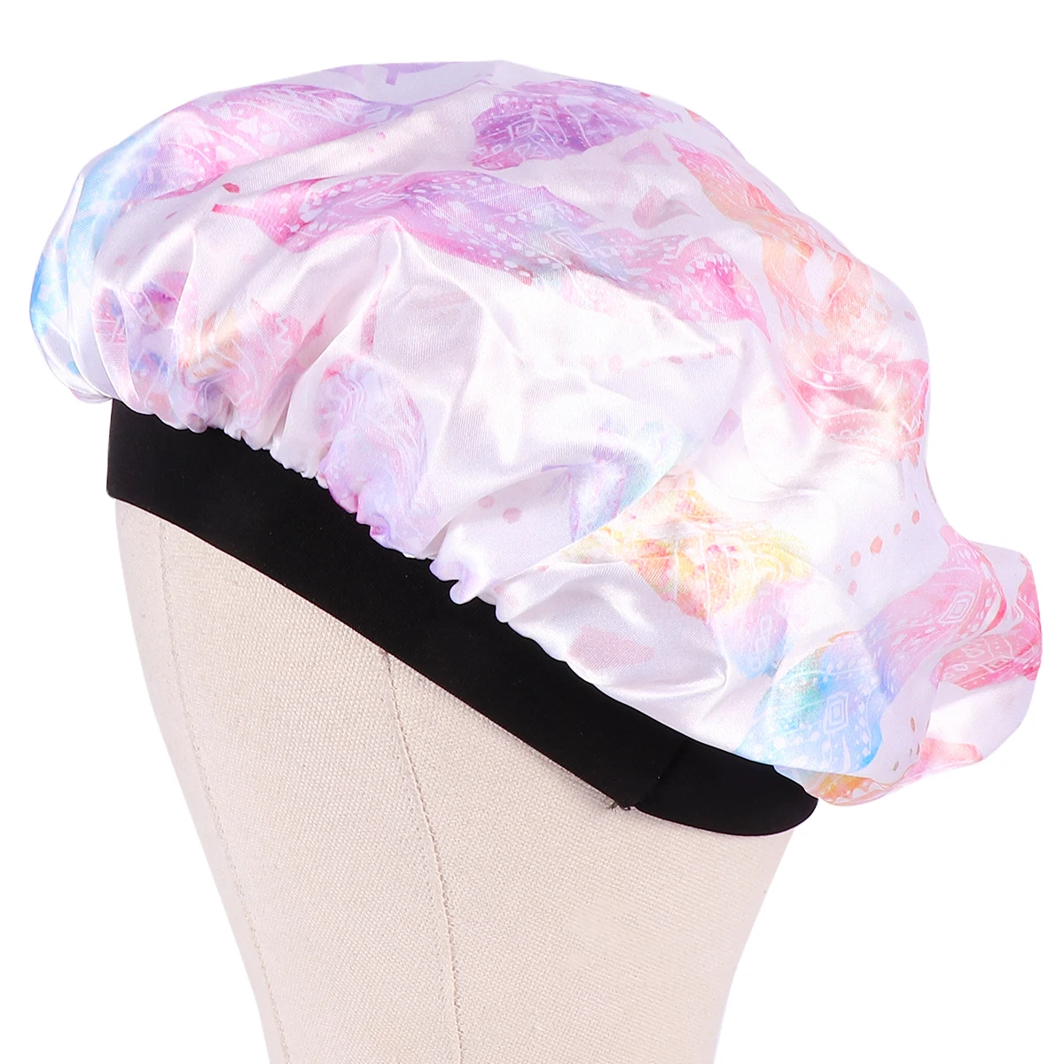 Printed Shower Hat Elastic Bath Cap Waterproof Foldable Hair Travel Makeup Face Wash One Size Soft Lightweight
Printed Shower Hat Elastic Bath Cap Waterproof Foldable Hair Travel Makeup Face Wash One Size Soft Lightweight