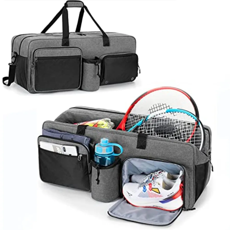 7 Rackets Tennis Shoulder Bag Waterproof Durable Tennis Racket Bag Tennis Travel Bag Large Storage for Holds Squash Racket Badm
7 Rackets Tennis Shoulder Bag Waterproof Durable Tennis Racket Bag Tennis Travel Bag Large Storage for Holds Squash Racket Badm