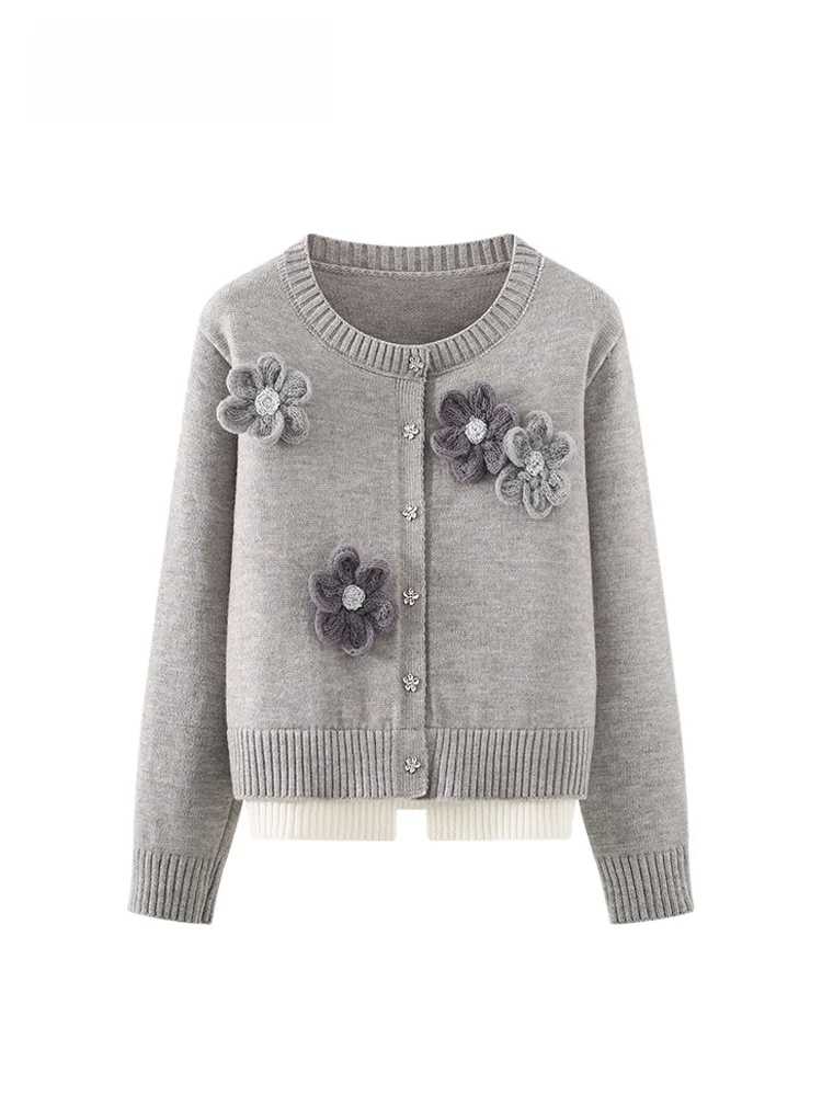 plus Size Women's Knitwear Long Sve round Ne Design Autumn Winter New Sle Fat Sister's Illusory Two-Piece Top
plus Size Women's Knitwear Long Sve round Ne Design Autumn Winter New Sle Fat Sister's Illusory Two-Piece Top