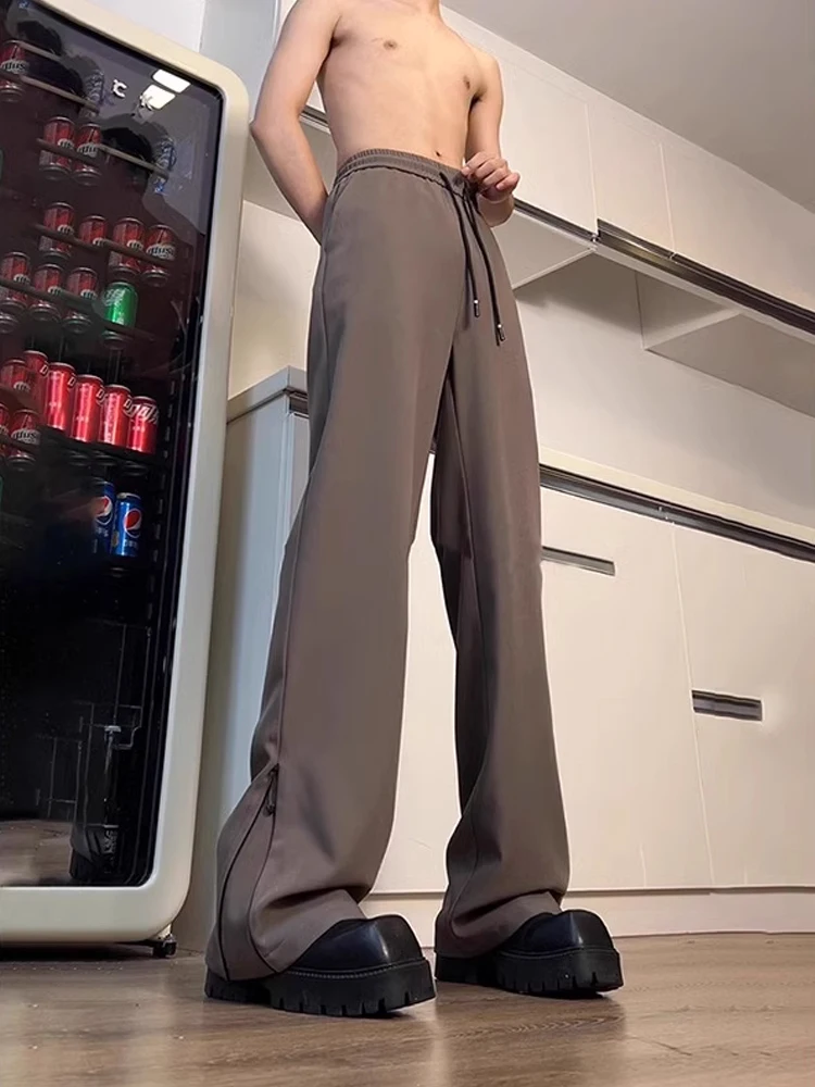 Мужские повседневные брюки Cleanfit кофейно-коричневого цвета, слегка расклешенные, с низкой посадкой, прямые штанины, немнущиеся, в американском стиле, для весеннего сезона
Мужские повседневные брюки Cleanfit кофейно-коричневого цвета, слегка расклешенные, с низкой посадкой, прямые штанины, немнущиеся, в американском стиле, для весеннего сезона