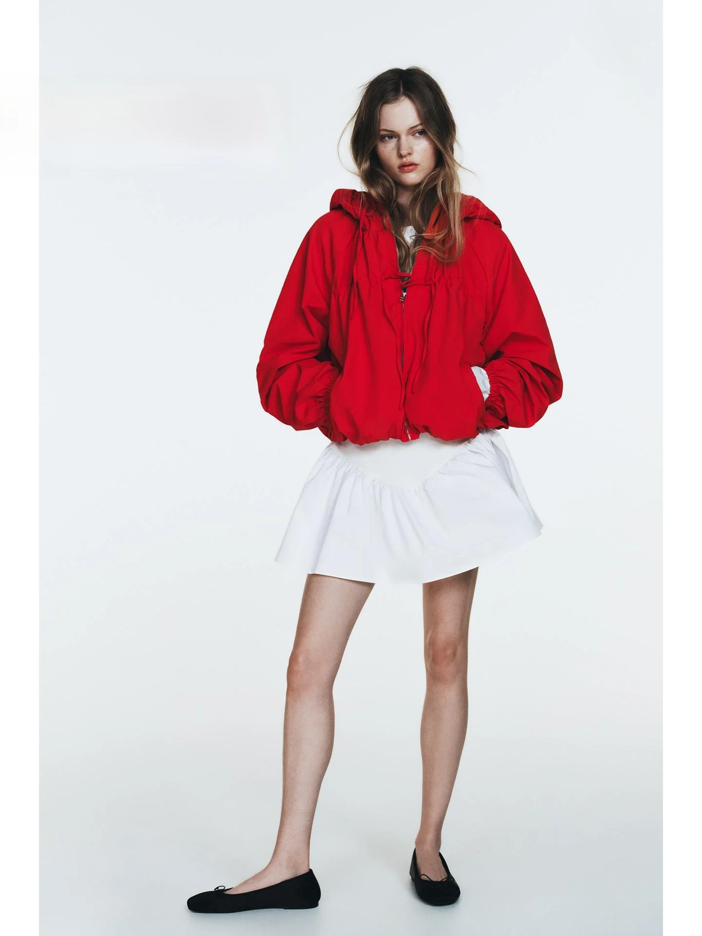 Summer 2026 Casual Style Hooded Knot Decorated Jacket Women's Versatile Slimming Drawstring Outerwear
Summer 2026 Casual Style Hooded Knot Decorated Jacket Women's Versatile Slimming Drawstring Outerwear