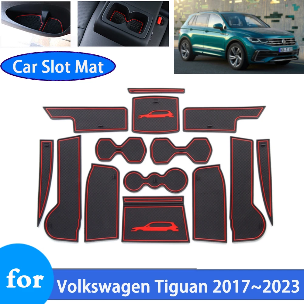 Non-slip Rubber Mat Door Groove Cup Fit for VW Volkswagen Tiguan AD BW 2017~2023 Anti-slip Cushion Gate Slot Car Accessories
Non-slip Rubber Mat Door Groove Cup Fit for VW Volkswagen Tiguan AD BW 2017~2023 Anti-slip Cushion Gate Slot Car Accessories