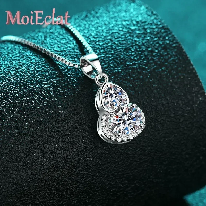 1.5ct Moissanite Gourd Shaped Heart Pendant Platinum PT950 Necklace for Girl, Fine Jewelry Dazzling Brilliant Cut for Daily Wear
1.5ct Moissanite Gourd Shaped Heart Pendant Platinum PT950 Necklace for Girl, Fine Jewelry Dazzling Brilliant Cut for Daily Wear