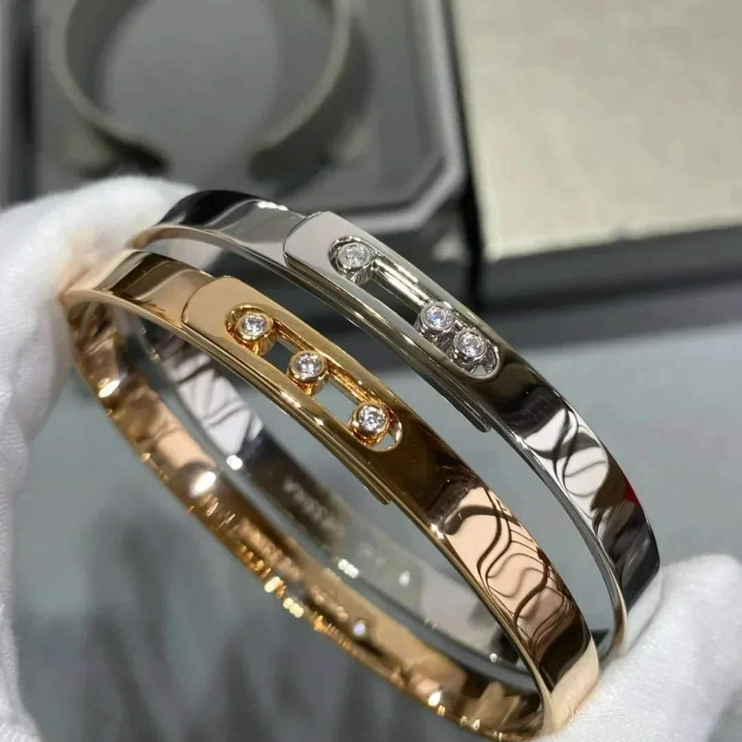 s925 Sterling Silver Luxury Jewelry Three Diamond Women's Bracelet. Sliding Diamonds. Holiday Gifts
s925 Sterling Silver Luxury Jewelry Three Diamond Women's Bracelet. Sliding Diamonds. Holiday Gifts