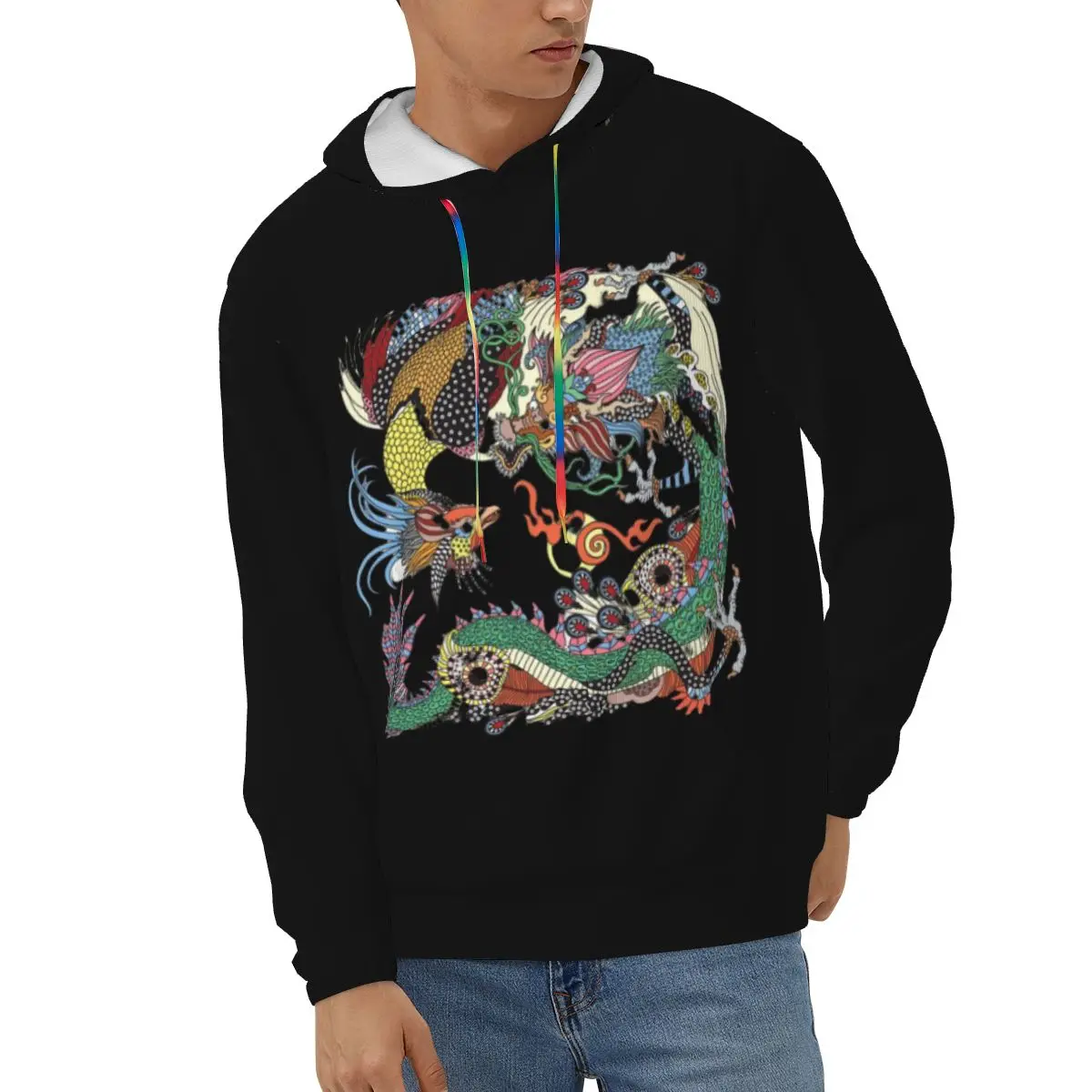 Dragon And Phoenix Men's Hoodies Spring Autumn Male Casual Hoodies Sweatshirt Tops
Dragon And Phoenix Men's Hoodies Spring Autumn Male Casual Hoodies Sweatshirt Tops