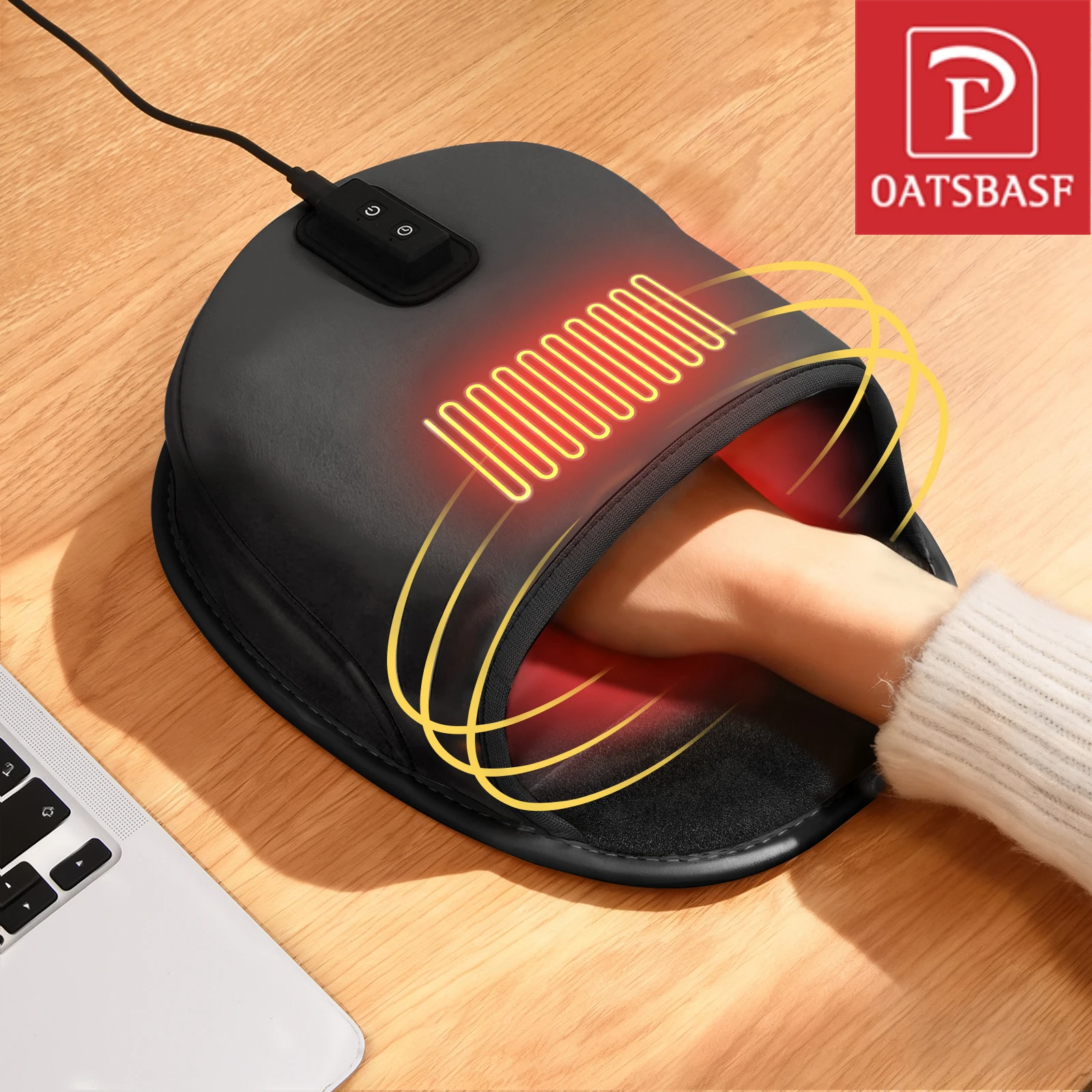 Oatsbasf 5V 2A USB Heated Mouse Pad Hand Warmer 3 Heating Modes 3 Timer Adjustable Winter Gift for Office Home PC User Men Women
Oatsbasf 5V 2A USB Heated Mouse Pad Hand Warmer 3 Heating Modes 3 Timer Adjustable Winter Gift for Office Home PC User Men Women