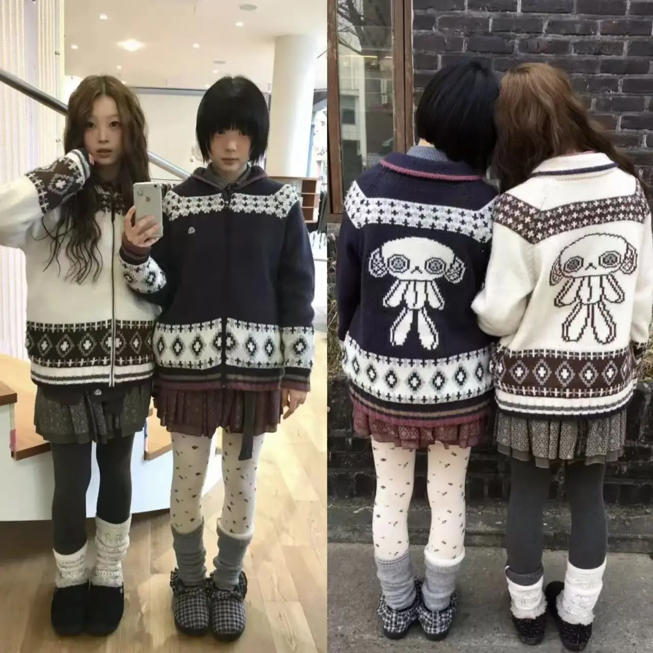 Retro Cartoon Ba Knitted Cardigan Sweater Coat Korean Sle Long Sve Zipper Closure Regular Length Women's Knitwear
Retro Cartoon Ba Knitted Cardigan Sweater Coat Korean Sle Long Sve Zipper Closure Regular Length Women's Knitwear