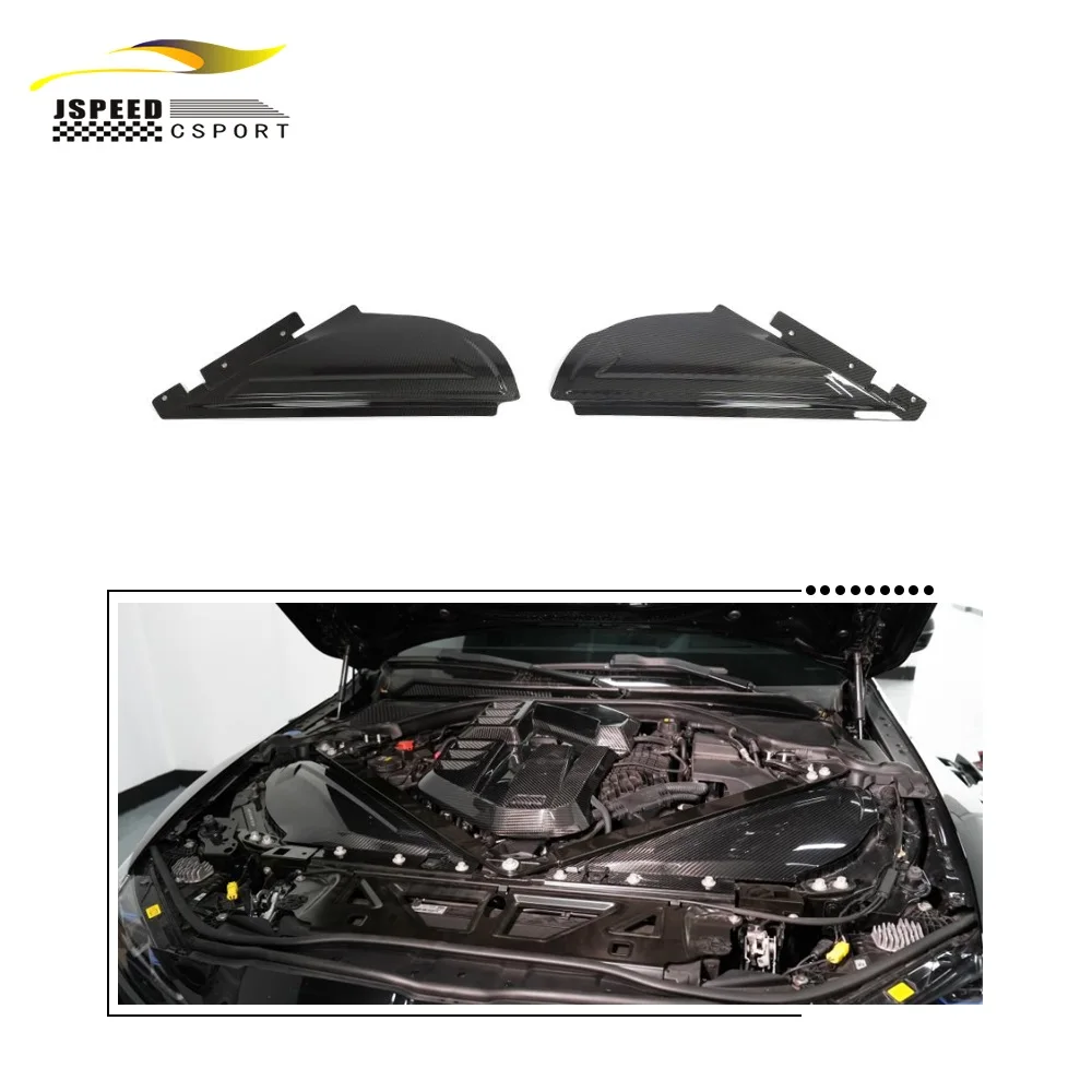 Suitable for 2021-2022 BMW G80 M3 G82 G83 M4 Engine compartment Air Intake Triangle Cover 2-piece set
Suitable for 2021-2022 BMW G80 M3 G82 G83 M4 Engine compartment Air Intake Triangle Cover 2-piece set