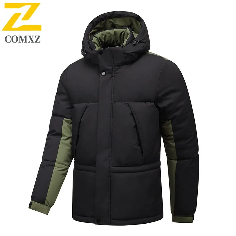 COMXZ 2025 Mens Womens Detachable Lined Thickened Winter Jacket Warm Tactics Waterproof and Windproof Outdoor Workweer Coat
COMXZ 2025 Mens Womens Detachable Lined Thickened Winter Jacket Warm Tactics Waterproof and Windproof Outdoor Workweer Coat