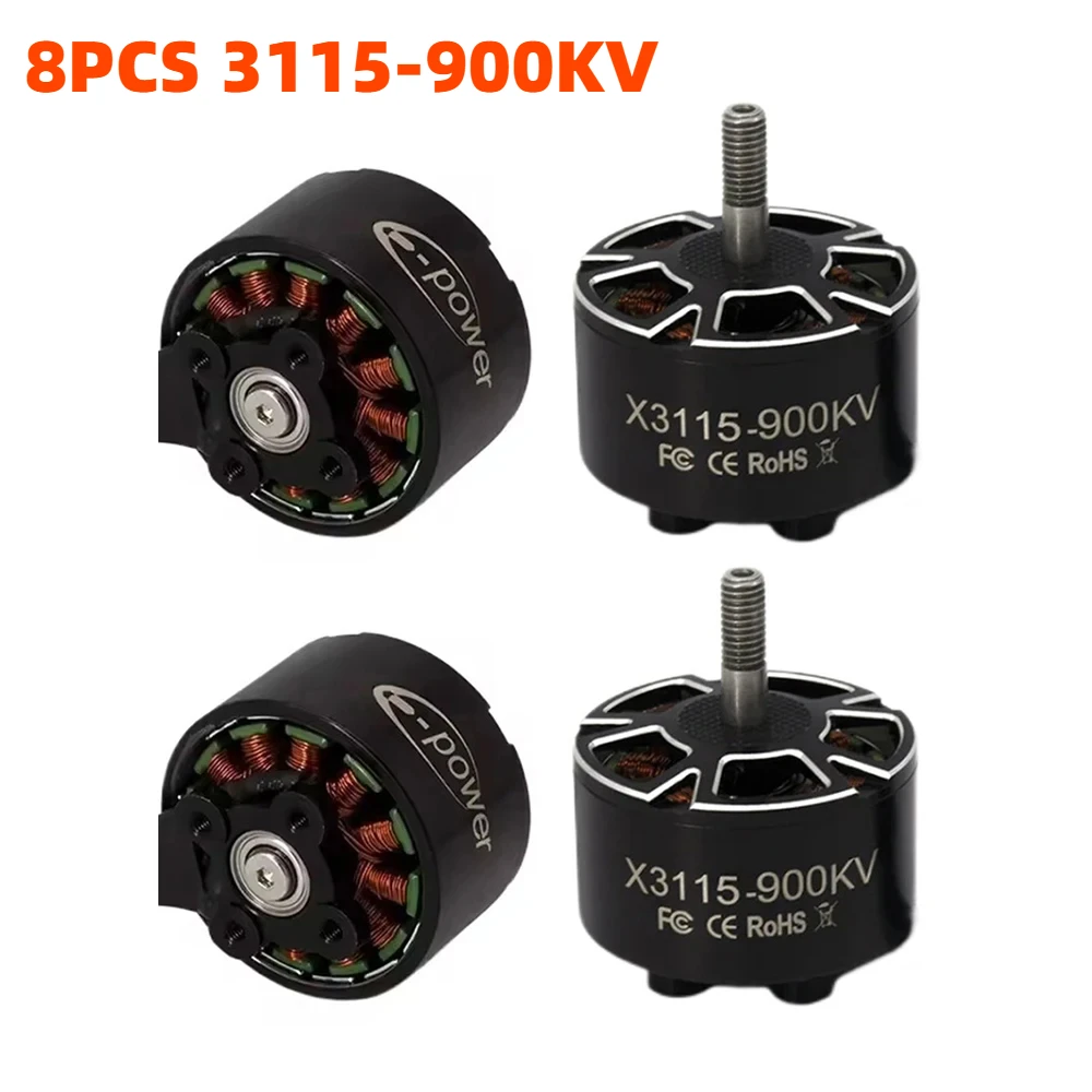 4/8 шт./лот X3115 3115 f3115 900KV 1050KV 1200KV 6S бесщеточный двигатель для FPV Freestyle 9 дюймов 10 дюймов дальнего действия Cinelifter RC Drones
4/8 шт./лот X3115 3115 f3115 900KV 1050KV 1200KV 6S бесщеточный двигатель для FPV Freestyle 9 дюймов 10 дюймов дальнего действия Cinelifter RC Drones