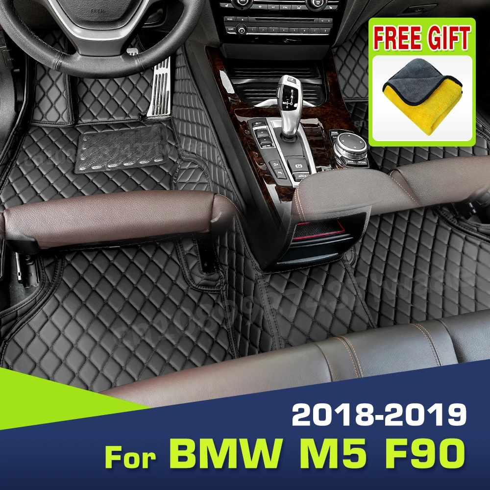 Автомобильные коврики для BMW M5 F90 2018 2019, пользовательские автомобильные подушечки для ног, автомобильный ковер, аксессуары для интерьера
Автомобильные коврики для BMW M5 F90 2018 2019, пользовательские автомобильные подушечки для ног, автомобильный ковер, аксессуары для интерьера
