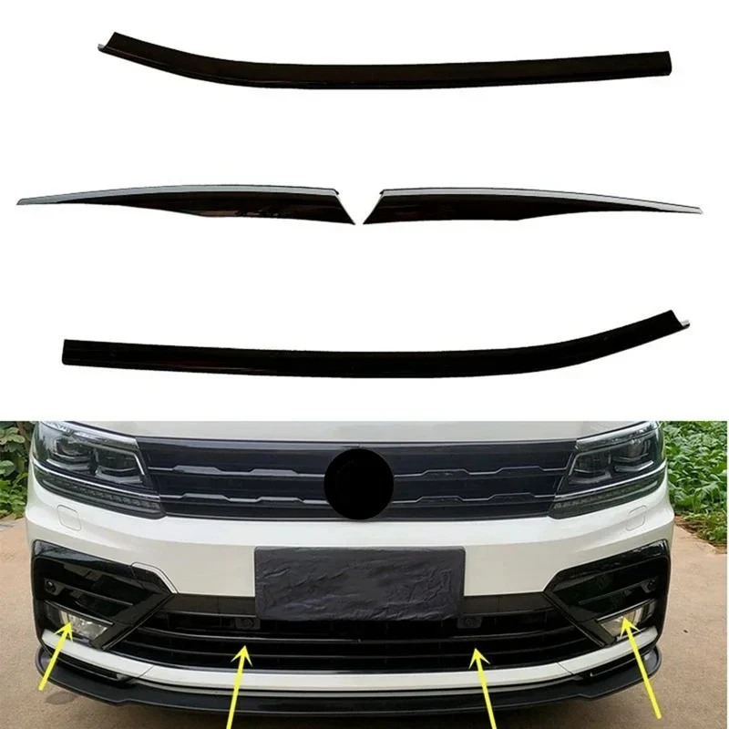 For VW Tiguan MK2 R-Line 2017-2021 Front Bumper Headlight Eyebrows Center Grille Fog Light Black Moulding Strips Stickers Trim
For VW Tiguan MK2 R-Line 2017-2021 Front Bumper Headlight Eyebrows Center Grille Fog Light Black Moulding Strips Stickers Trim