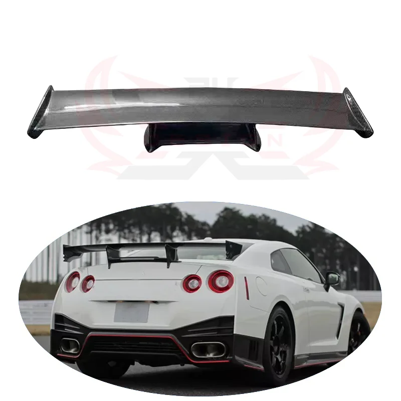 NS Style Carbon Fiber Rear Trunk Spoiler Fit for GTR R35 2007-2017 OEM Perfect Fitment Bolt-On Trunk Lip Wing
NS Style Carbon Fiber Rear Trunk Spoiler Fit for GTR R35 2007-2017 OEM Perfect Fitment Bolt-On Trunk Lip Wing